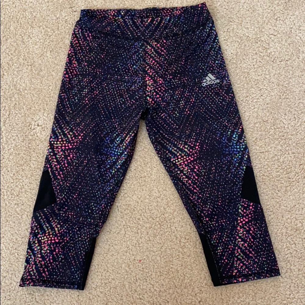 Colorful Capri Adidas Leggings